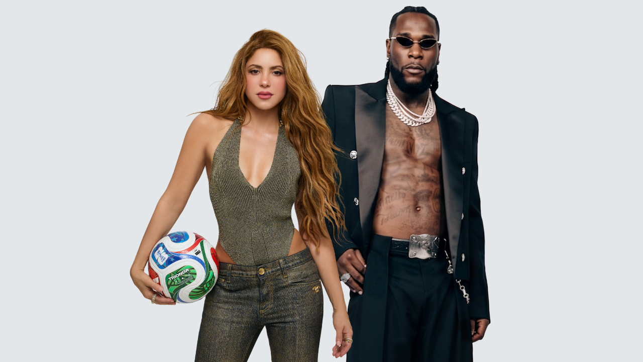 Shakira lança “Dai Dai”, hino oficial da Copa do Mundo FIFA 2026, com Burna Boy