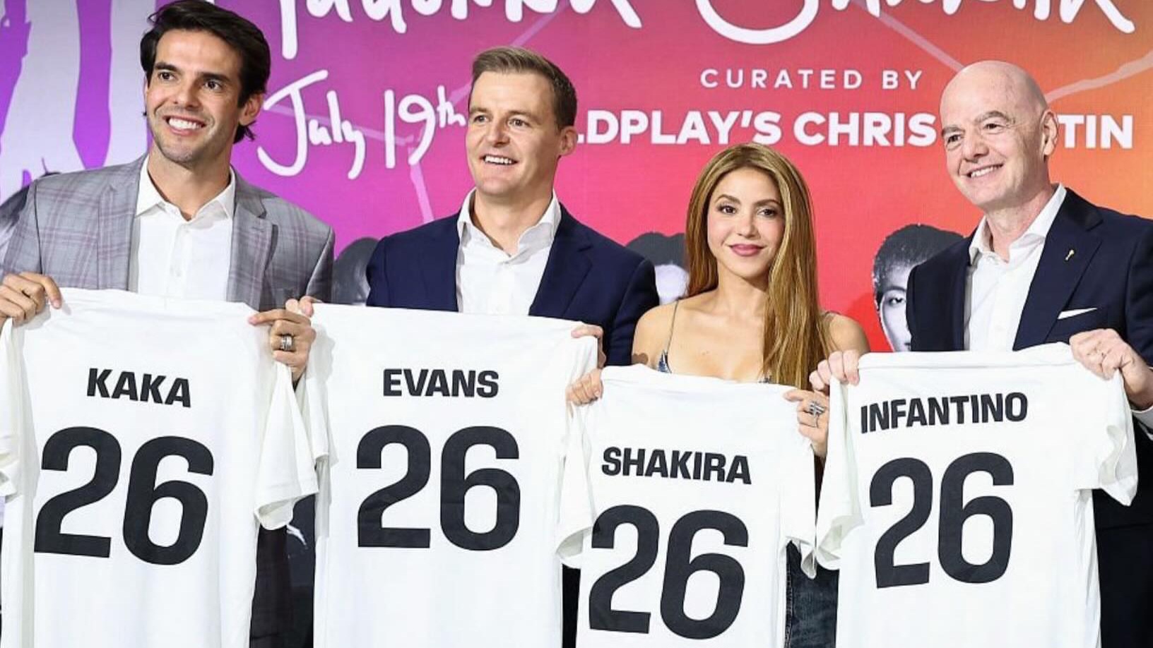 Shakira revela que doará 100% dos lucros de “Dai Dai” para o Fundo de Educação FIFA Global Citizen