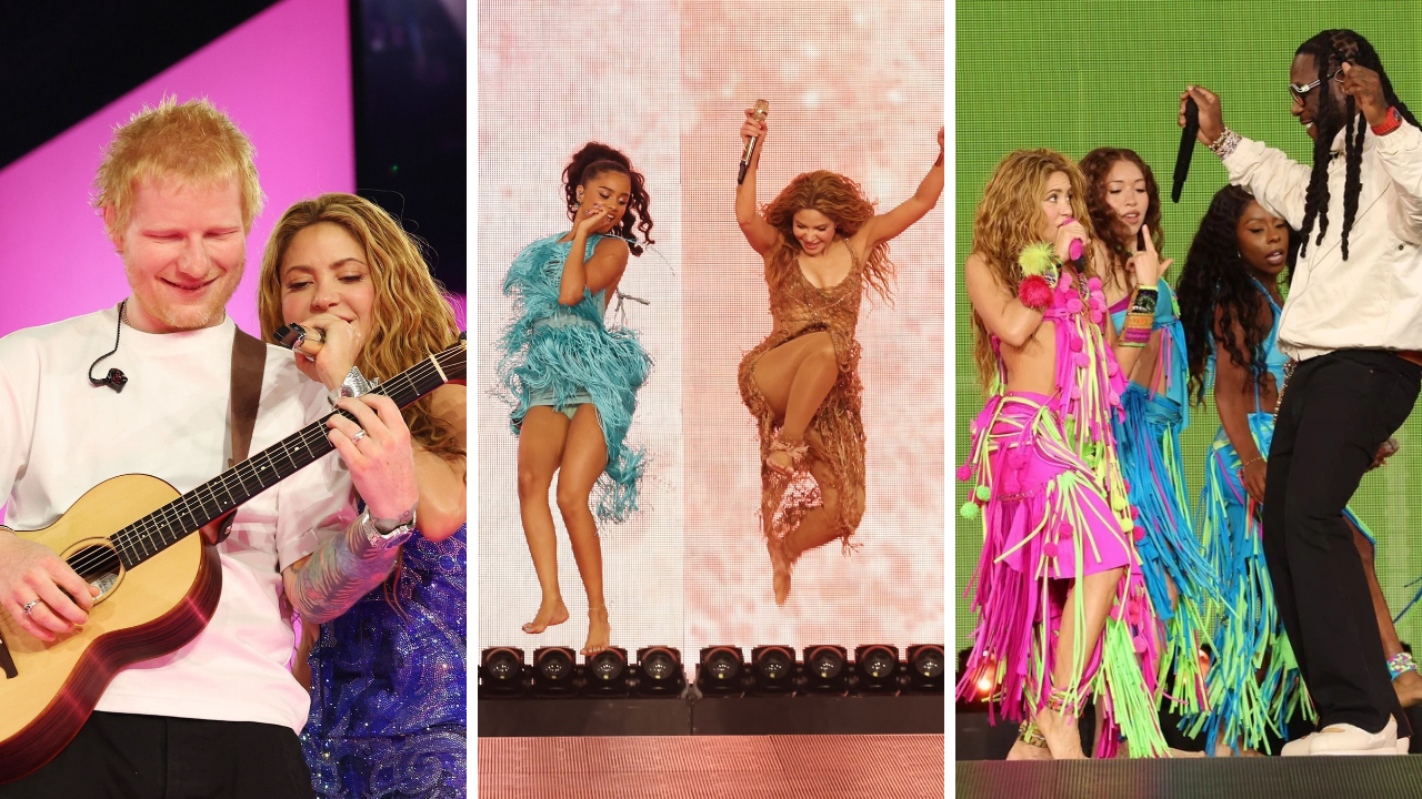 Shakira reúne Tyla, Ed Sheeran, Burna Boy e Ghetto Kids em duas noites especiais no Barclays Center